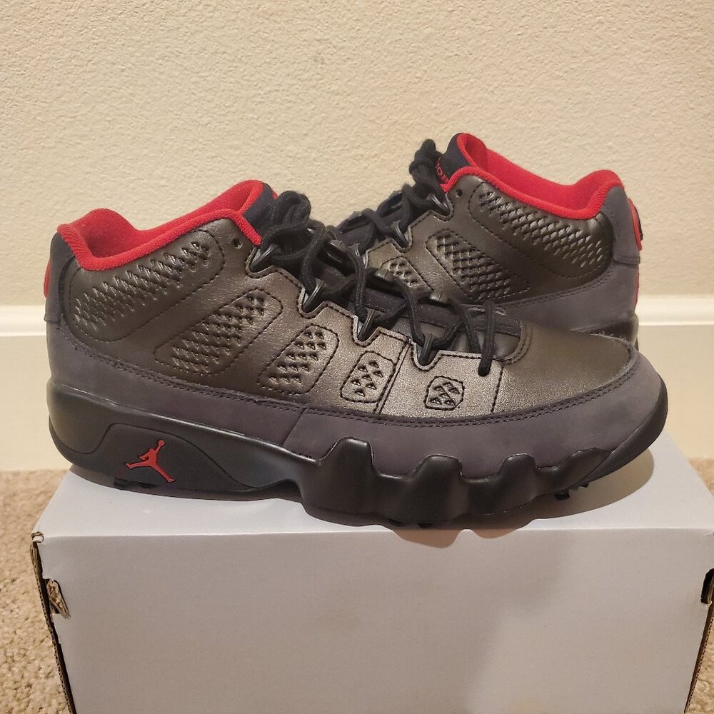 New without Box Nike Air Jordan 9 Retro Golf shoes "Charcoal" Mens size 9